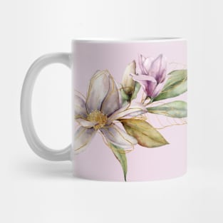 Magnolia Flowers Mug